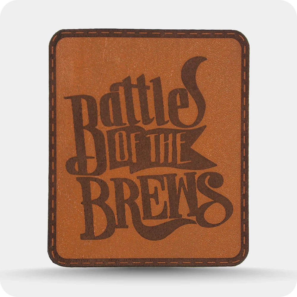 Leather Engraving Patch battle of the breams