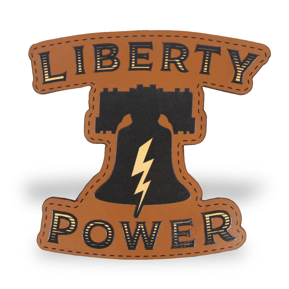 Leather patch Printed