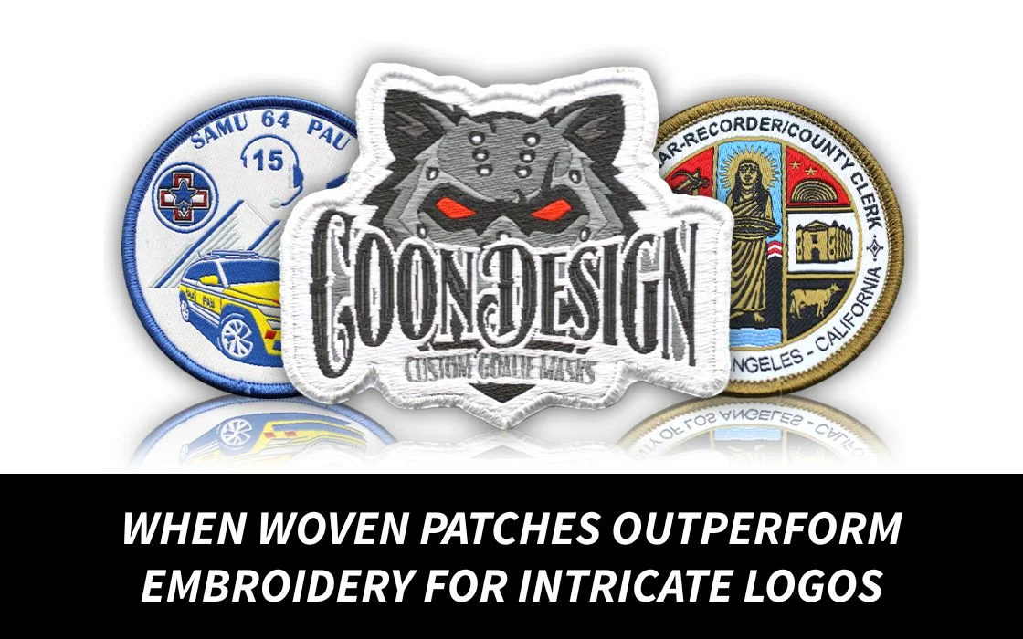 When Woven Patches Outperform Embroidery for Intricate Logos