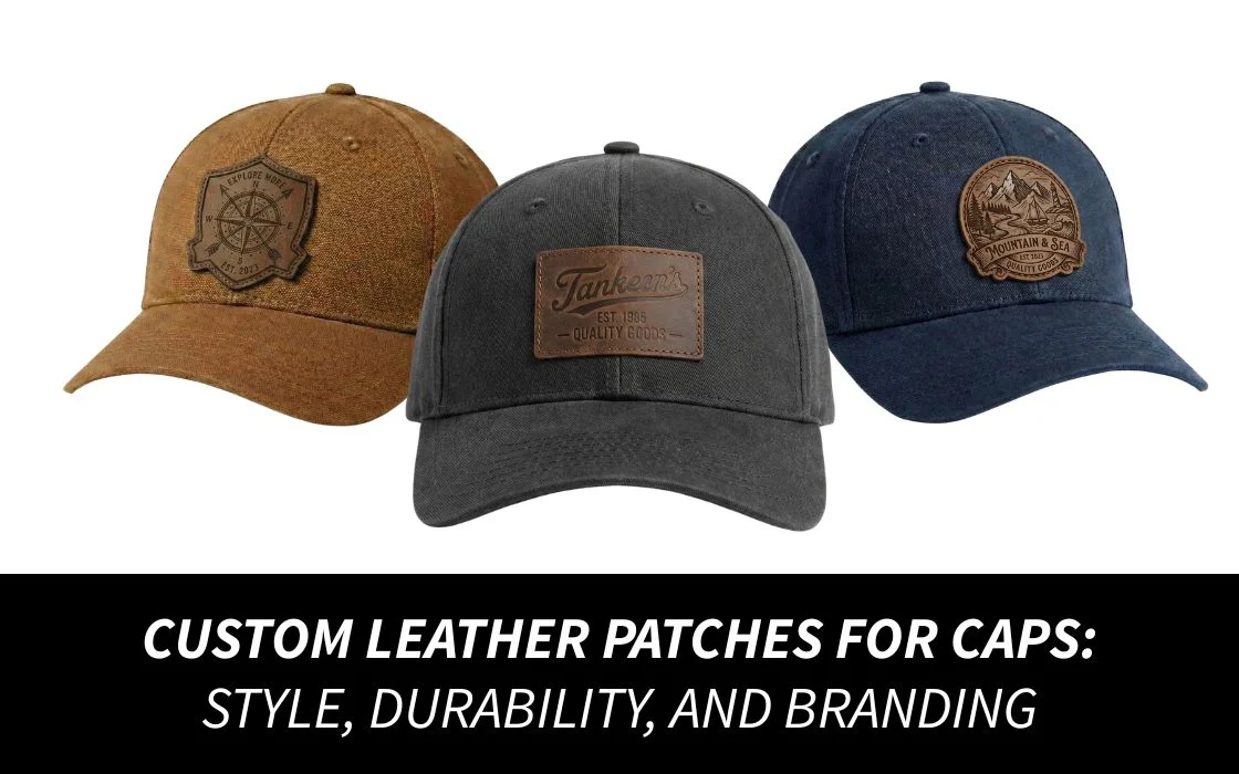 Custom Leather Patches for Caps_ Style, Durability, and Branding