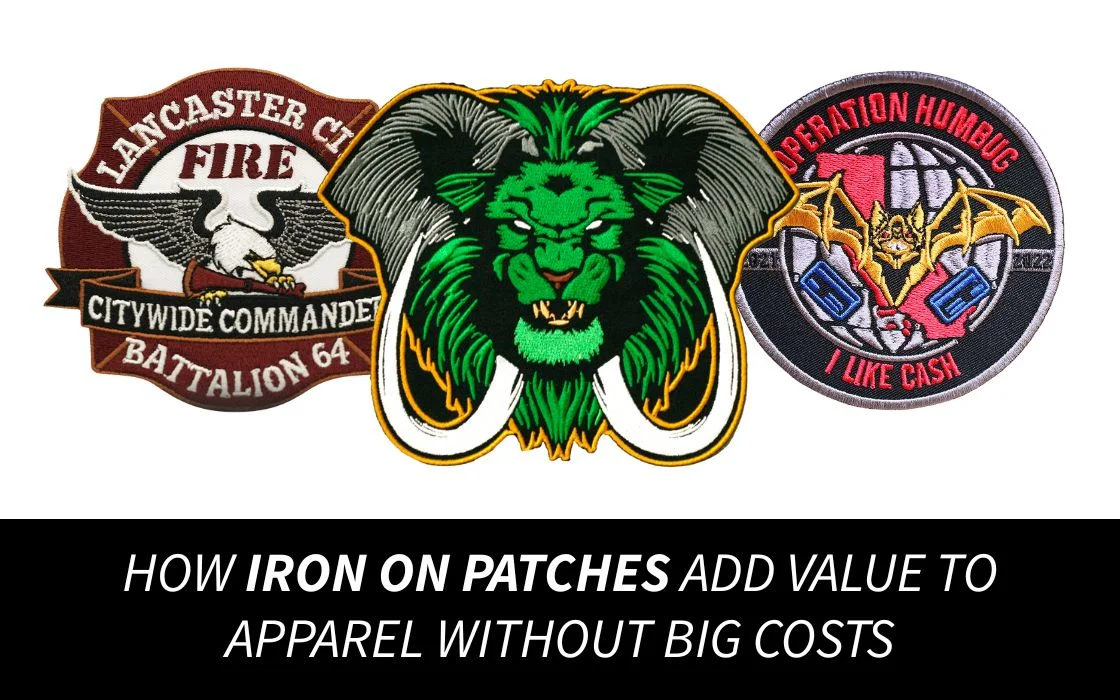 How Iron On Patches Add Value to Apparel Without Big Costs