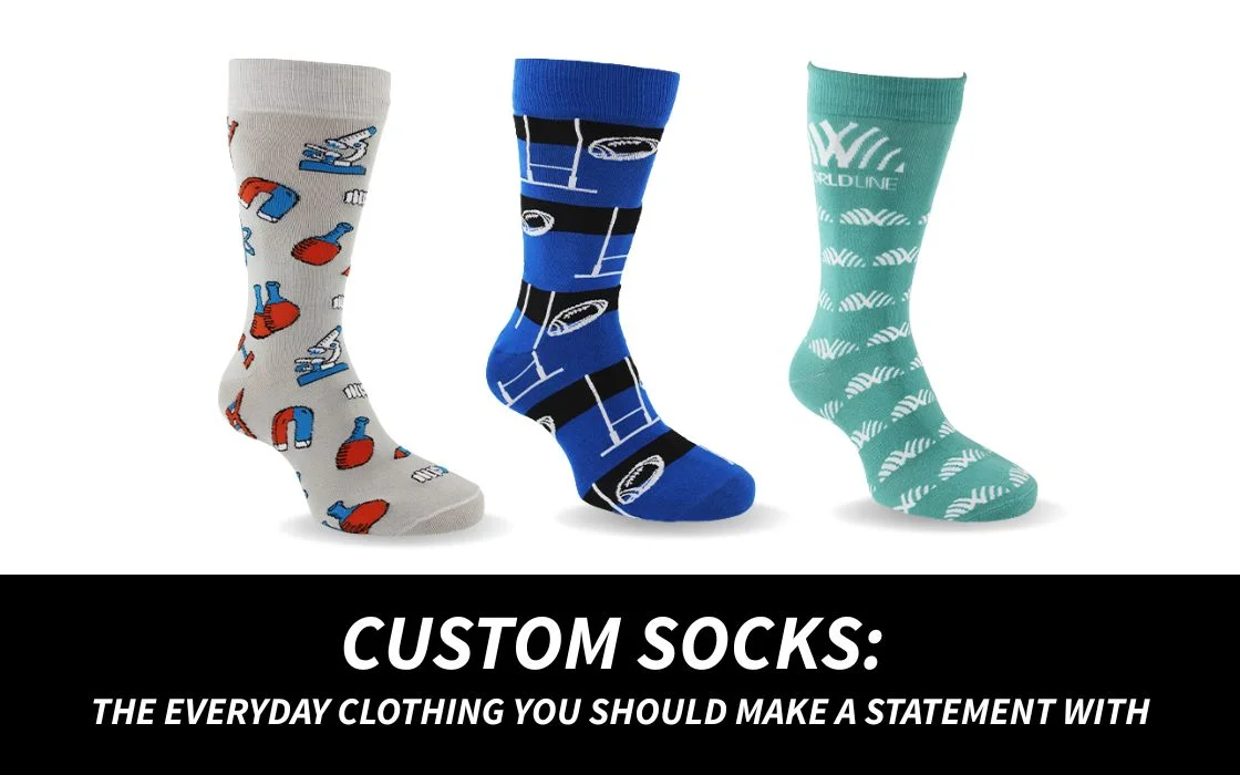 The Everyday Clothing You Should Make a Statement With Custom Socks