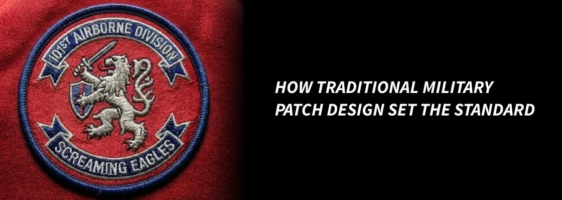 How Traditional Military Patch Design Set the Standard