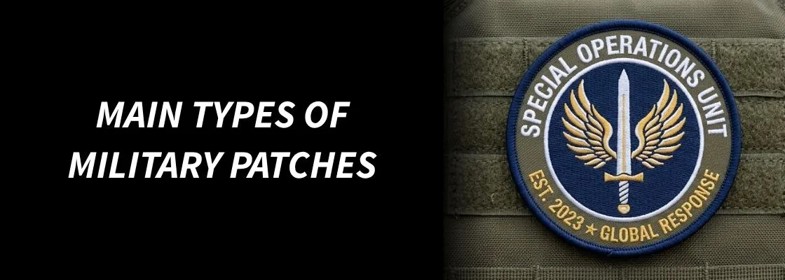 Main Types of Military Patches