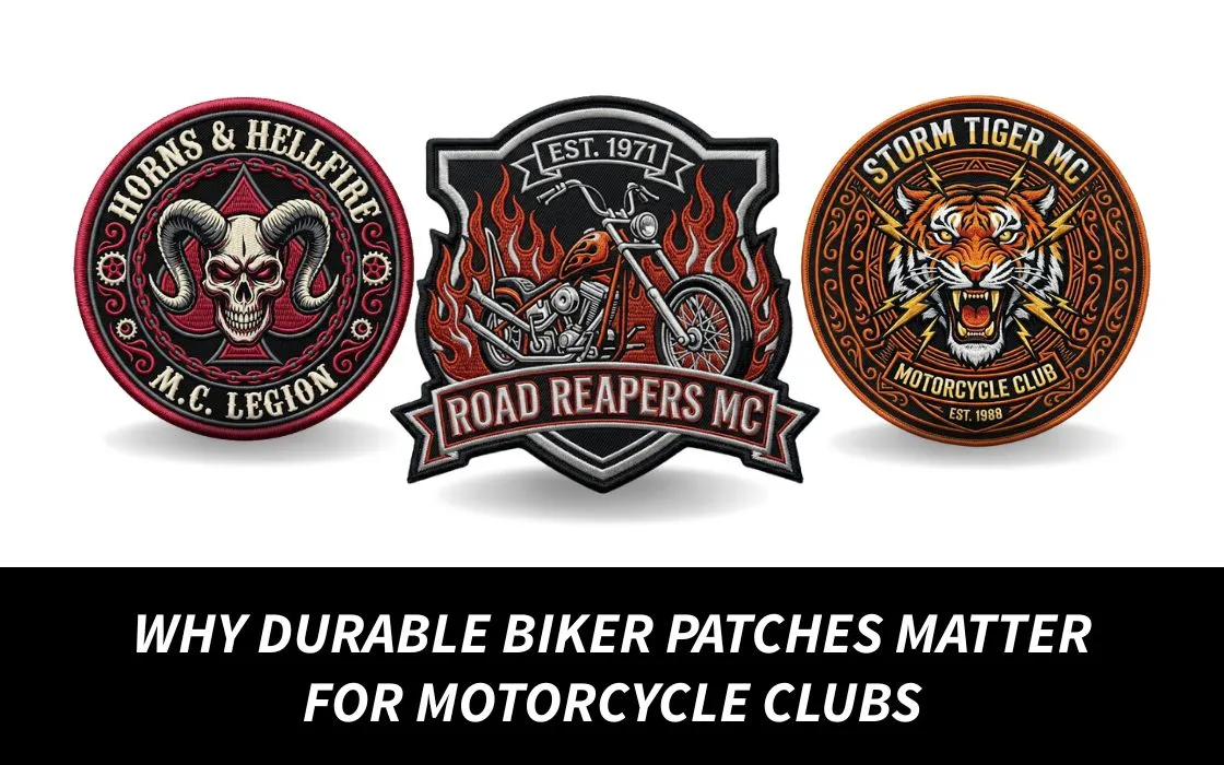 Why Durable Biker Patches Matter for Motorcycle Clubs