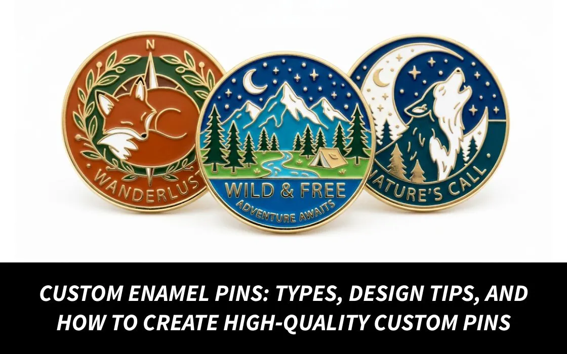 Custom Enamel Pins_ Types, Design Tips, and How to Create High‑Quality Custom Pins