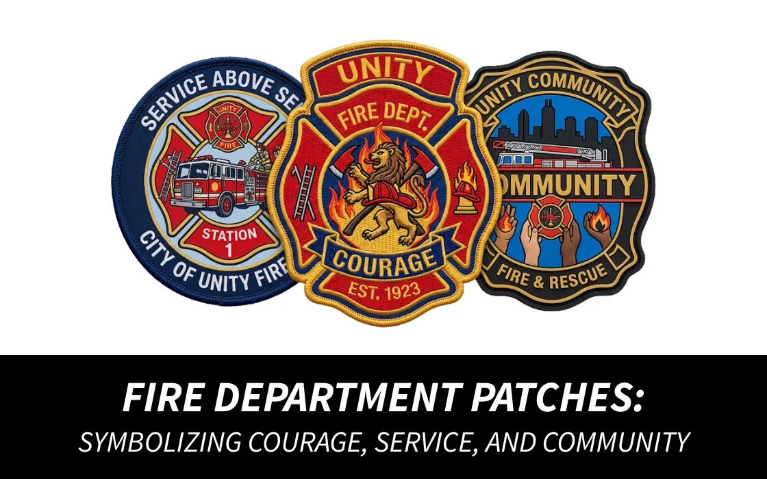 Fire Department Patches_ Symbolizing Courage, Service, and Community