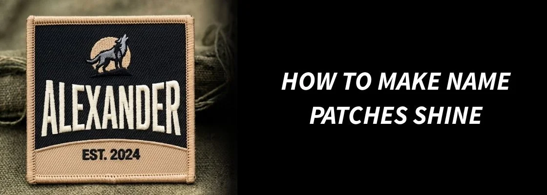 How to Make Name Patches Shine