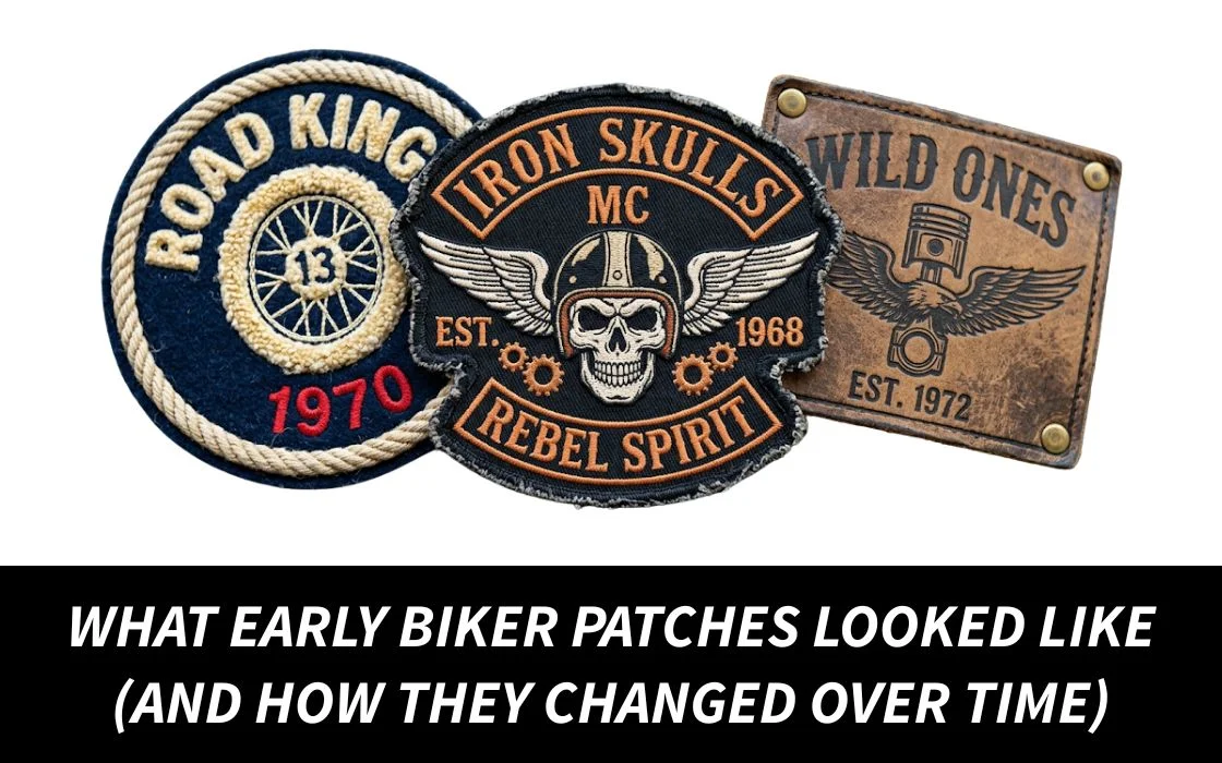 What Early Biker Patches Looked Like (And How They Changed Over Time)