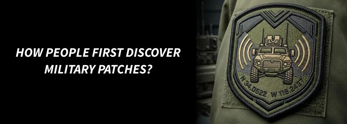 How People First Discover Military Patches