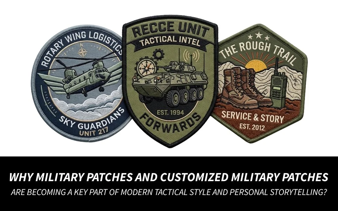 Why Military Patches and Customized Military Patches Are Becoming a Key Part of Modern Tactical Style and Personal Storytelling